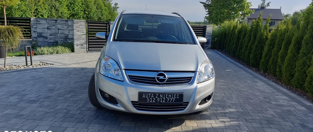 Opel Zafira cena 16900 przebieg: 176448, rok produkcji 2009 z Czarna Woda małe 137